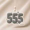 Aura Auto Angel Number Premium Air Freshener - 555