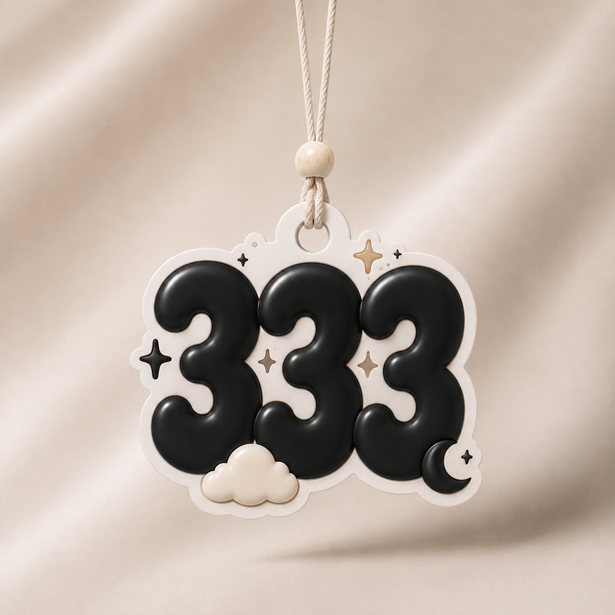 Aura Auto Angel Number Premium Air Freshener - 333